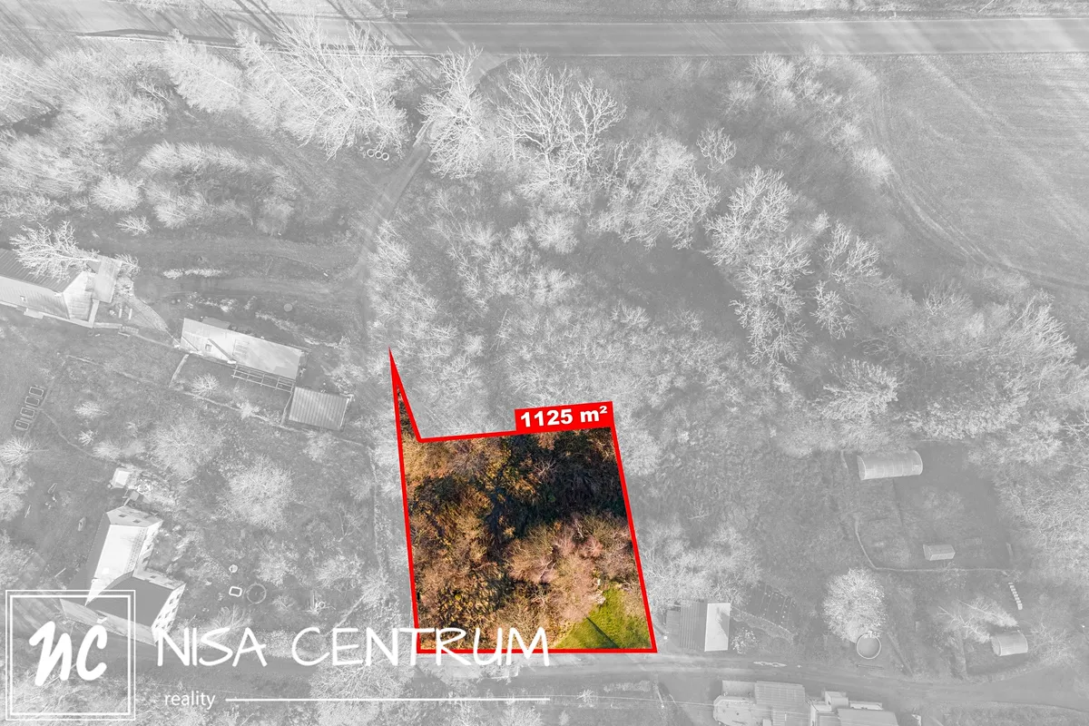 Prodej stavebního pozemku 1125 m²